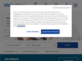 'michaelpage.nl' screenshot