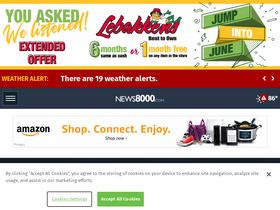 'news8000.com' screenshot