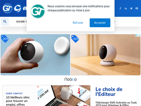 'galatruc.net' screenshot