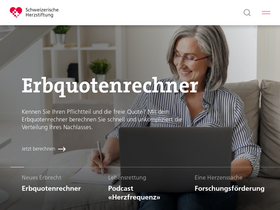 'swissheart.ch' screenshot