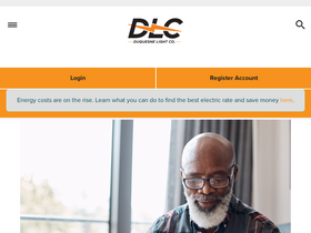 'duquesnelight.com' screenshot