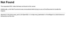 'formonline.net' screenshot
