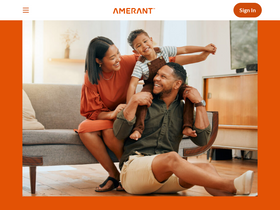 'amerantbank.com' screenshot