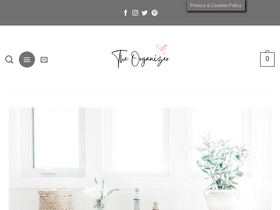 'theorganizeruk.com' screenshot