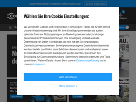 'contorion.de' screenshot