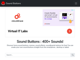 'soundbuttonsworld.com' screenshot