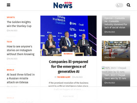 'thenewsglory.com' screenshot