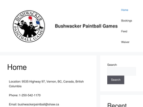 bushwackerpaintball.com