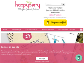 'happyberry.co.uk' screenshot