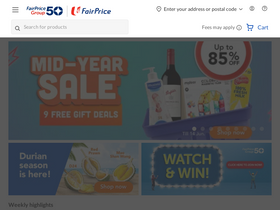 'fairprice.com.sg' screenshot