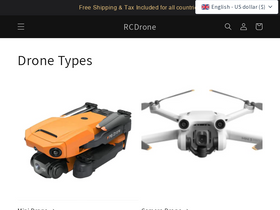 'rcdrone.top' screenshot