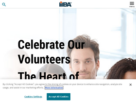 'iiba.org' screenshot
