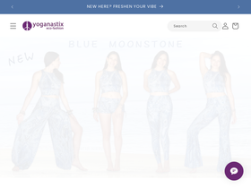 yoganastix.com homepage screenshot