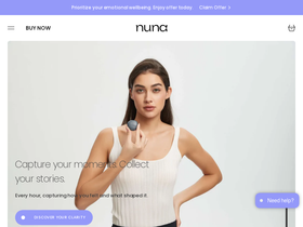Nuna website screenshot