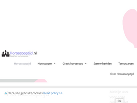 'horoscooptijd.nl' screenshot
