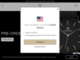 'hagleywest.com' screenshot