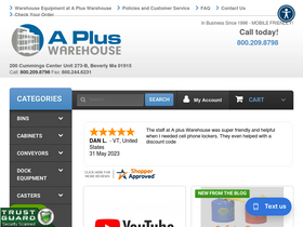 'apluswhs.com' screenshot
