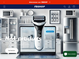 FBSHOP website screenshot