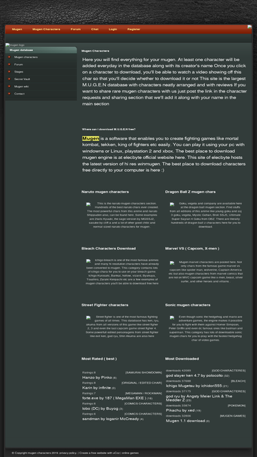 Top 77 Similar websites like mugenarchive.com and alternatives