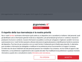 'gonews.it' screenshot