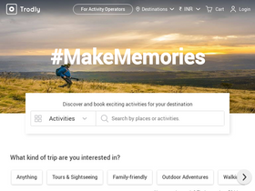 'trodly.com' screenshot