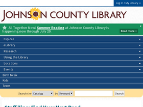 'jocolibrary.org' screenshot
