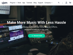 'ujam.com' screenshot