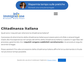 'infoimmigrazione.com' screenshot