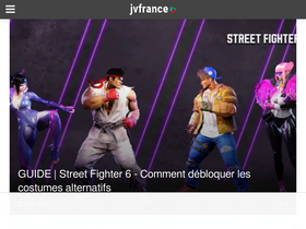 'jvfrance.com' screenshot