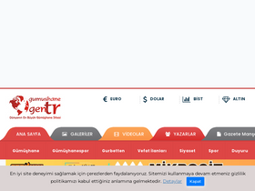 'gumushane.gen.tr' screenshot