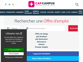 'capcampus.com' screenshot