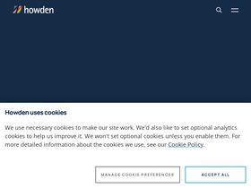 'howdengroup.com' screenshot
