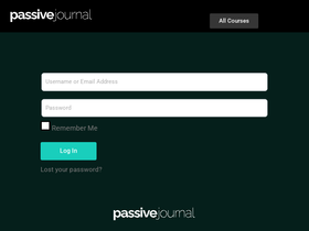 course.passivejournal.com