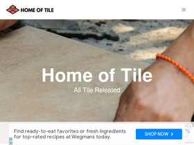 'homeoftile.com' screenshot