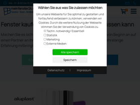 'meinfenster24.de' screenshot