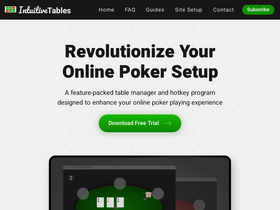 Play online poker with a game controller - IntuitiveTables