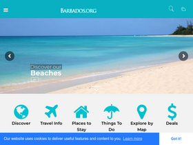 'barbados.org' screenshot