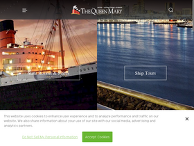 'queenmary.com' screenshot