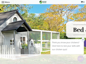 'backyardchickencoops.com.au' screenshot