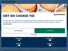 'visitcopenhagen.dk' screenshot