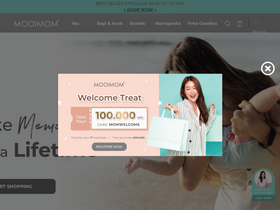 'mooimom.id' screenshot