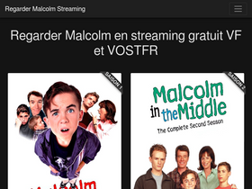 'regarder-malcolm-streaming.com' screenshot
