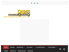 'blogdocaminhoneiro.com' screenshot