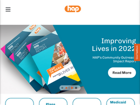 'hap.org' screenshot