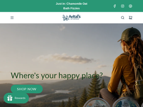 shopavitals.com homepage screenshot