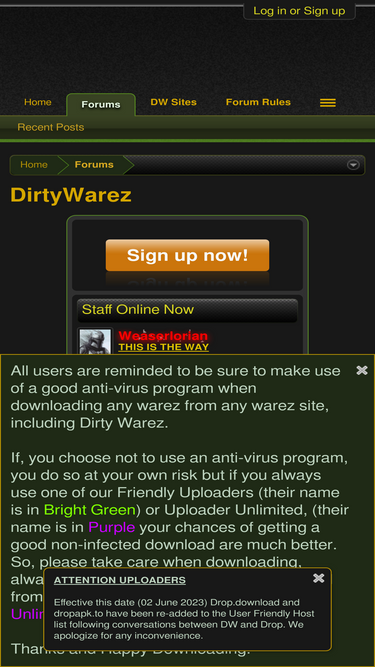 forum.dirtywarez.com