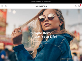 'jollyhola.com' screenshot