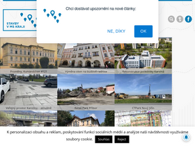'msstavby.cz' screenshot