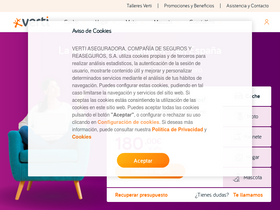 'verti.es' screenshot