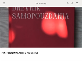 luminarydnevnici.com homepage screenshot